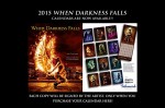 2015 When Darkness Falls calendar